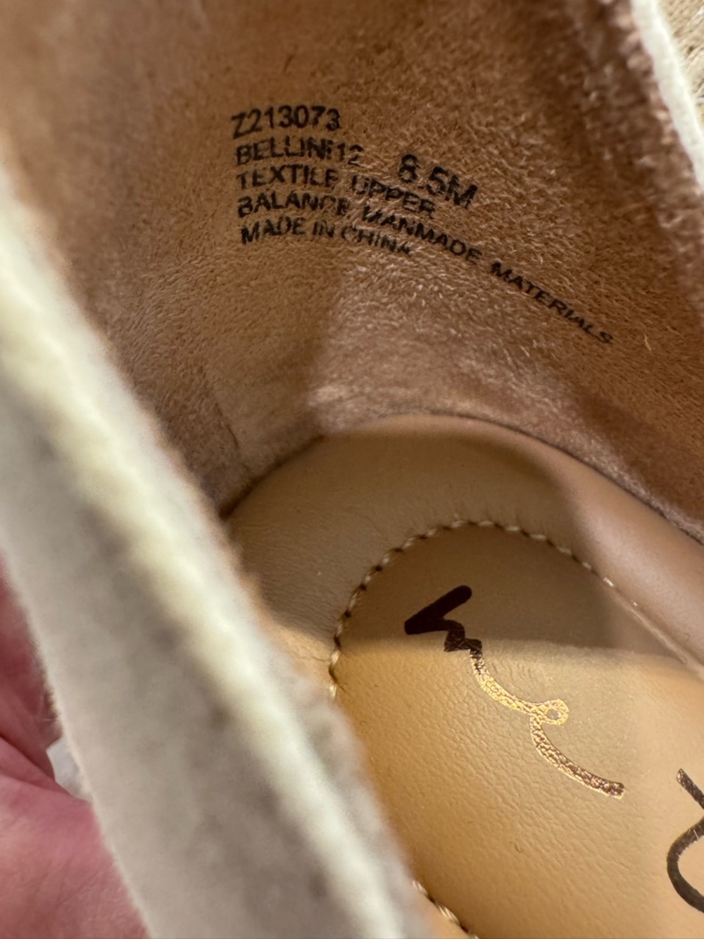 Bellini Cream Espadrille Ankle-Strap Wedges - Picture 3 of 8
